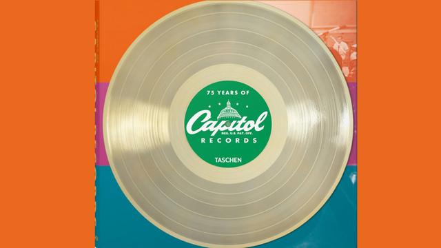 Das Cover des Bildbandes "75 years of Capitol Records"