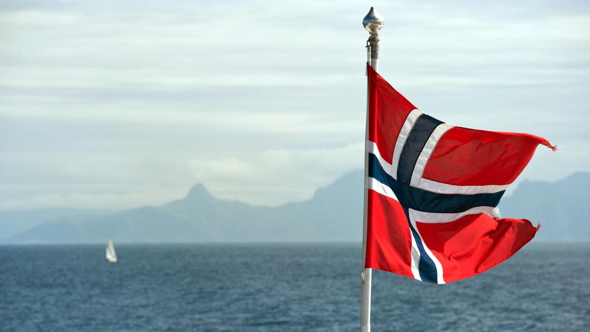 Flagge Norwegen Flagge Norwegen