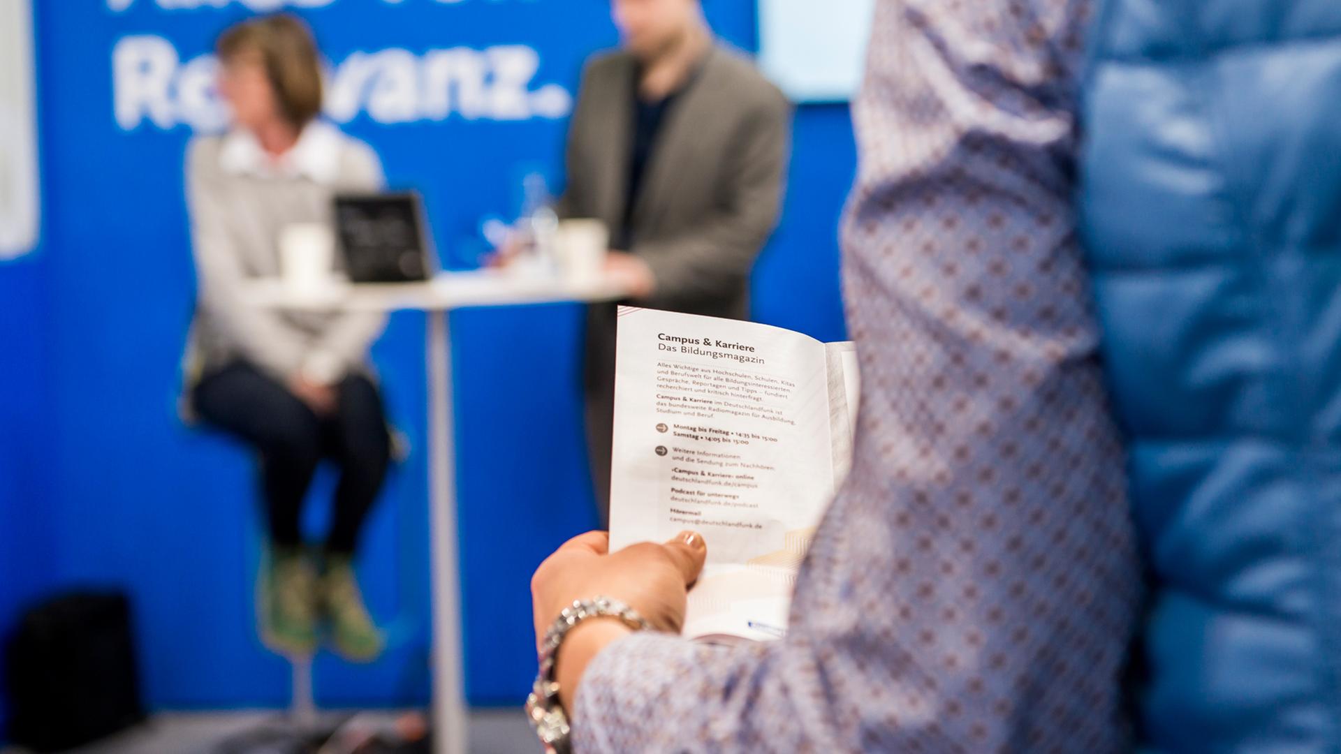 Deutschlandradio auf der Bildungsmesse didacta 2016 in Köln / Messestand Deutschlandradio auf der Bildungsmesse didacta 2016 in Köln / Messestand