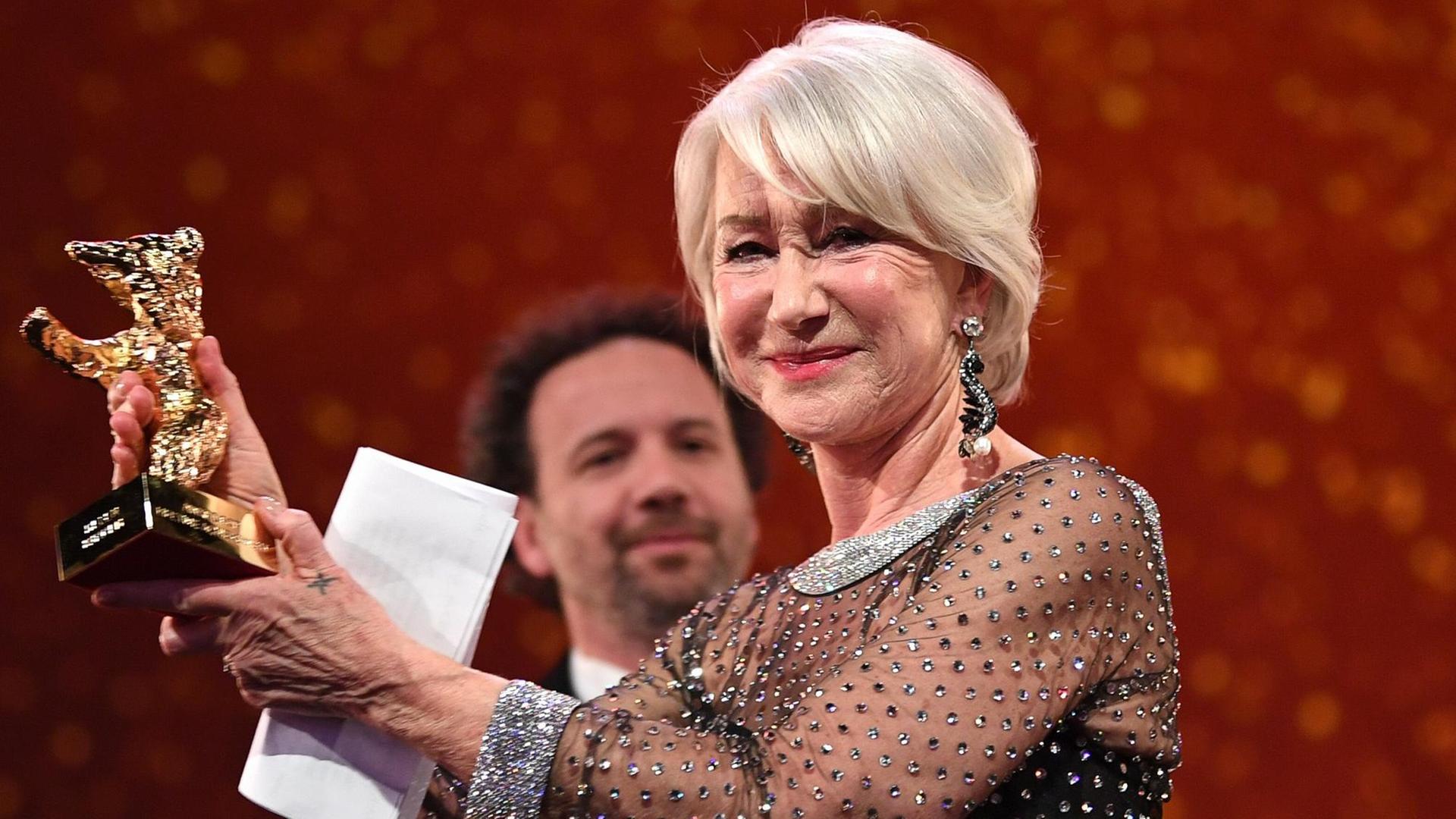 Die Schauspielerin Helen Mirren Die Schauspielerin Helen Mirren