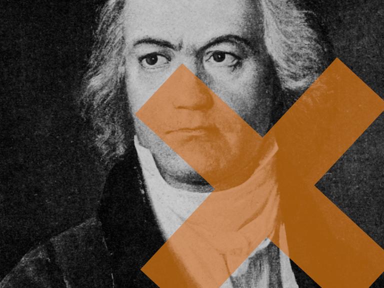 Porträt des Komponisten Ludwig van Beethoven (1770-1827).