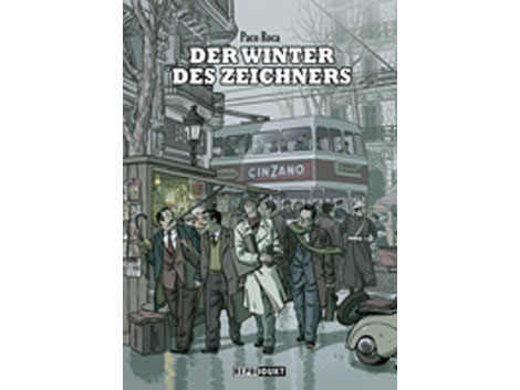 Cover Paco Roca: "Der Winter des Zeichners" Cover Paco Roca: "Der Winter des Zeichners"