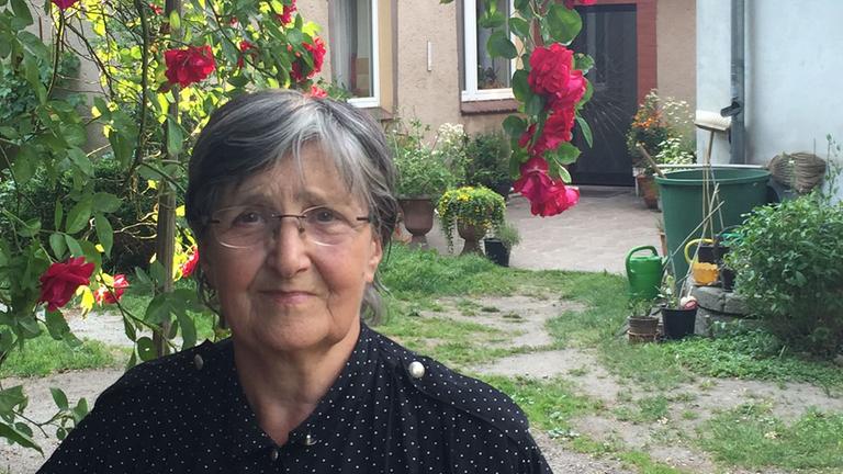 Edith Penk - Kohlegegnerin aus Schleife, Lausitz. 