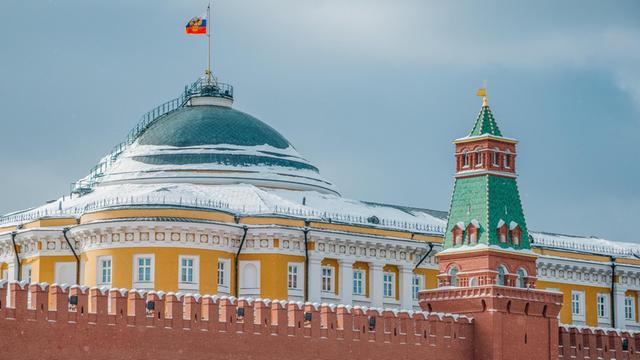 Der Kreml in der russischen Hauptstadt Moskau