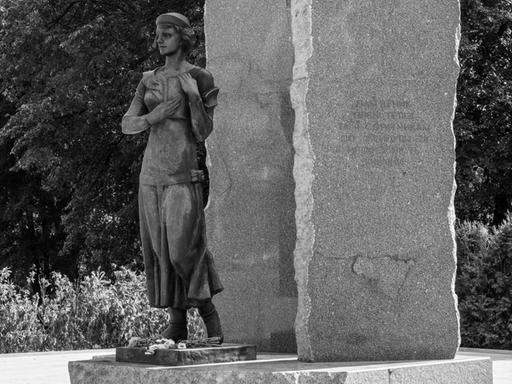 Babyn Jar Gedenkstätte in Kiew, Ukraine.