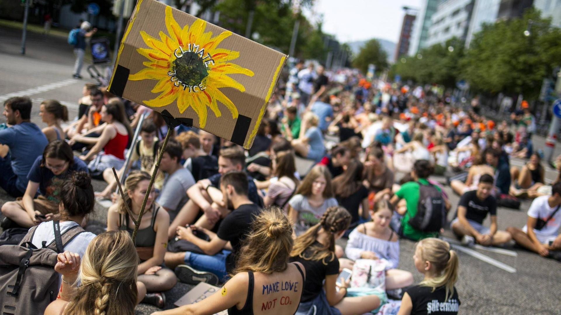 Fridays For Future Demonstration in Freiburg Fridays For Future Demonstration in Freiburg