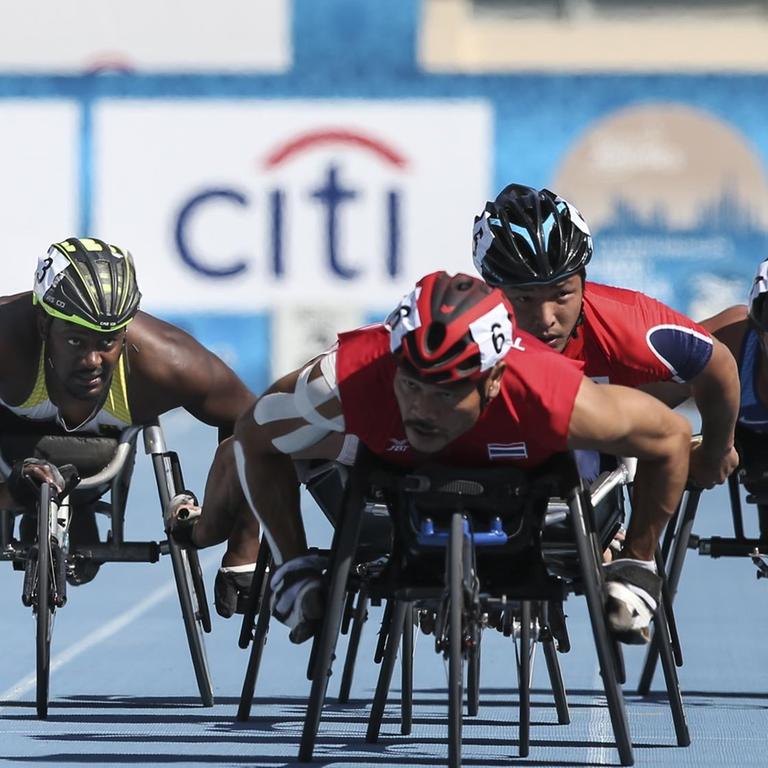 T54 waehrend der World Para Athletics Championships im Club for People of Determination in Dubai, Vereinigte Arabische Emirate.