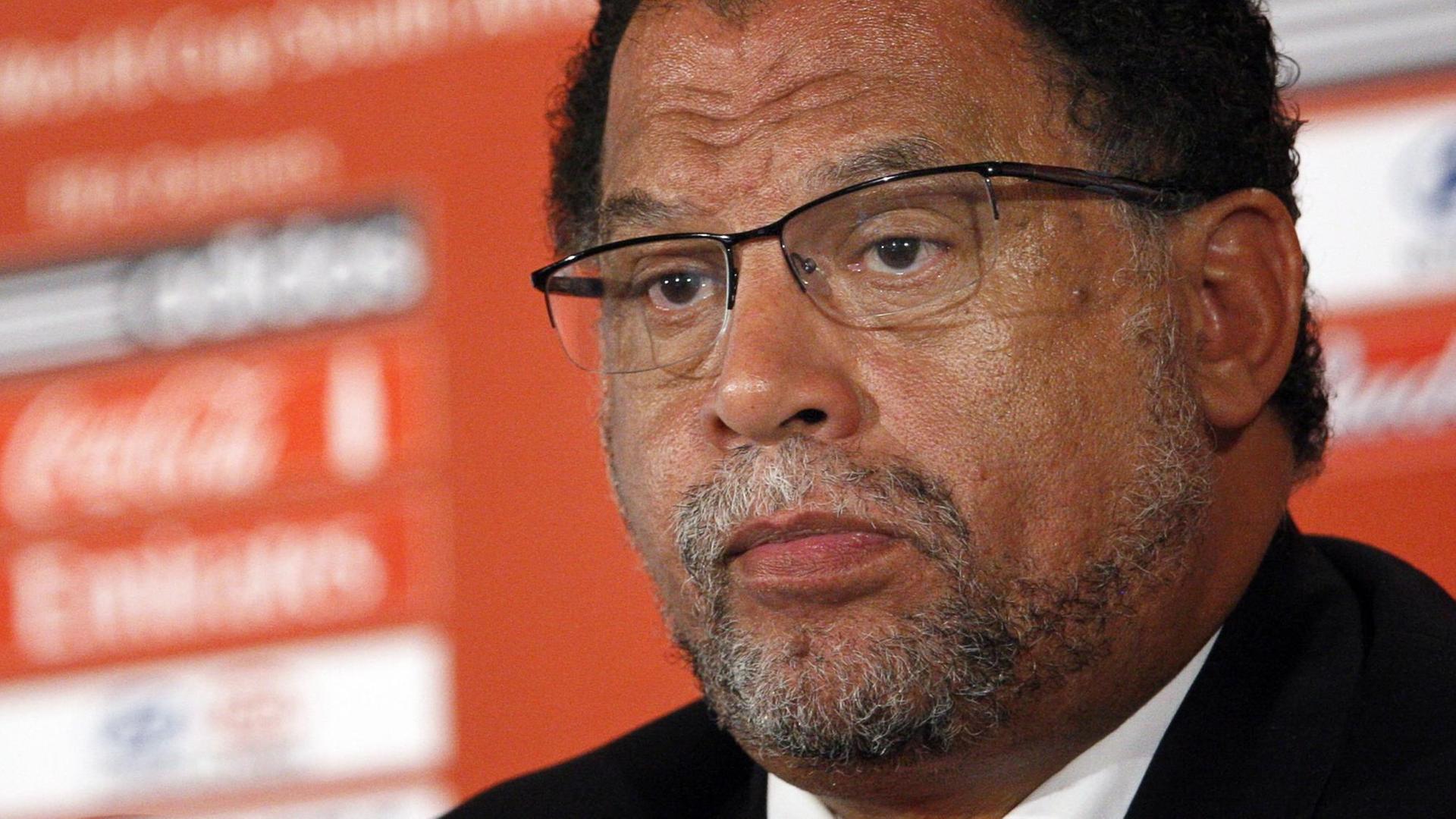 Der Präsident des südafrikanischen Fußballverbandes, Danny Jordaan. Der Präsident des südafrikanischen Fußballverbandes, Danny Jordaan.
