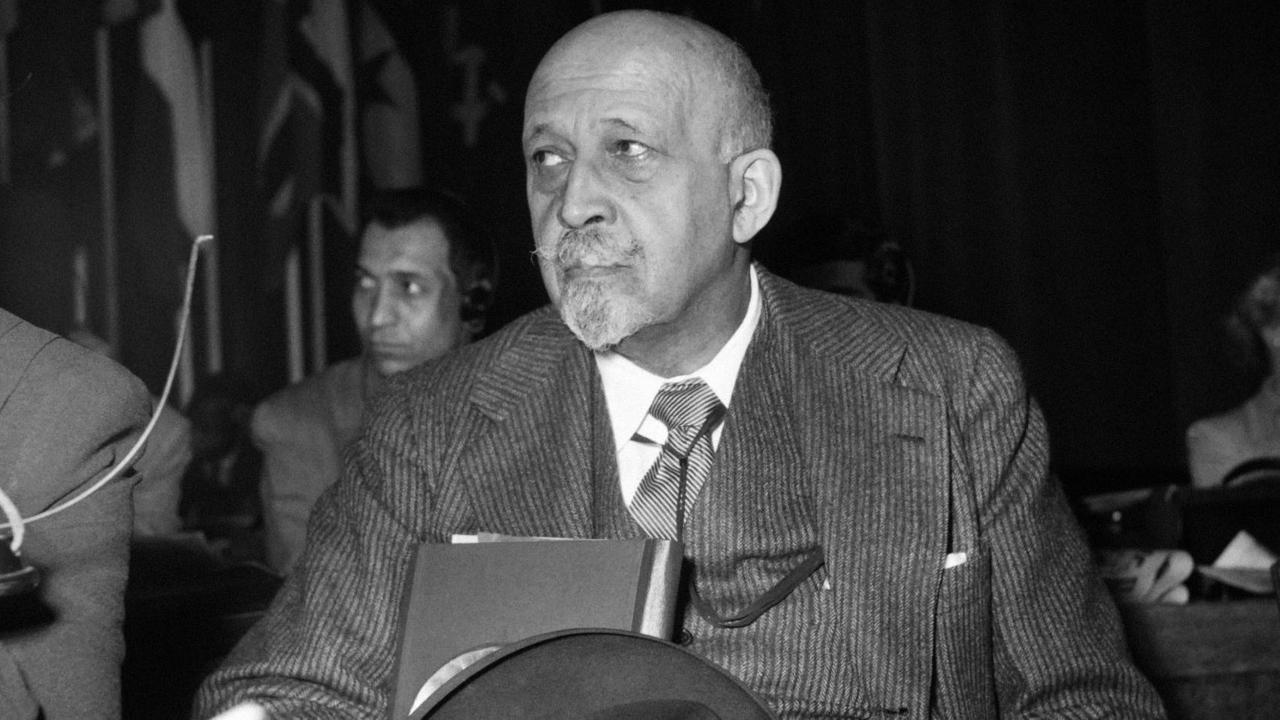 William Edward Burghardt Du Bois (1868 - 1963), US-Bürgerrechtler und Initiator des ersten Pan-Afrikanischen Kongresses 1919 William Edward Burghardt Du Bois (1868 - 1963), US-Bürgerrechtler und Initiator des ersten Pan-Afrikanischen Kongresses 1919