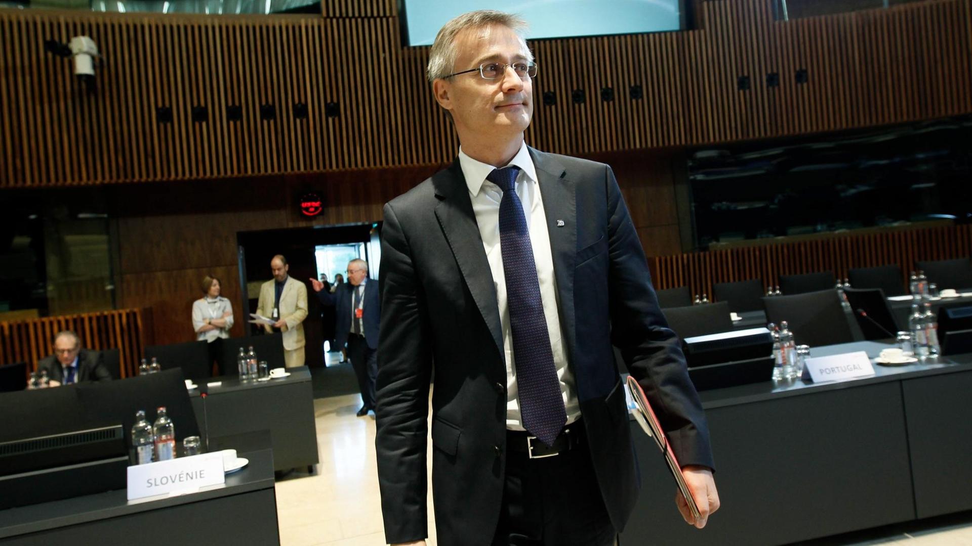 Der luxemburgische Justizminister Félix Braz kommt zum informellen Treffen der Justizminister der EU am 10. Juli 2015 nach Luxemburg. Der luxemburgische Justizminister Félix Braz kommt zum informellen Treffen der Justizminister der EU am 10. Juli 2015 nach Luxemburg.
