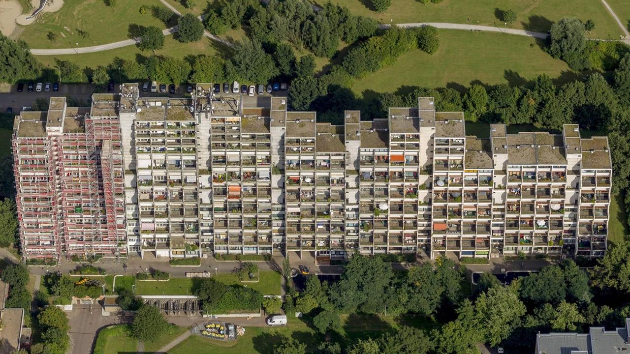 Das Hannibal-Hochhaus im Dortmunder Stadtteil Dorstfeld Das Hannibal-Hochhaus im Dortmunder Stadtteil Dorstfeld
