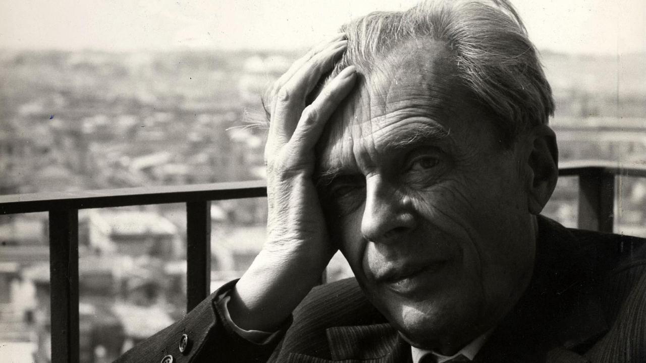 Aldous Huxley in Rom, 1963 Aldous Huxley in Rom, 1963
