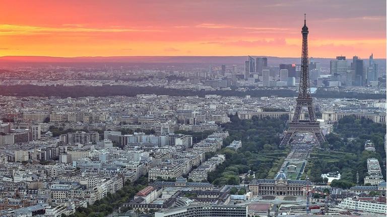 Blick auf Paris Blick auf Paris