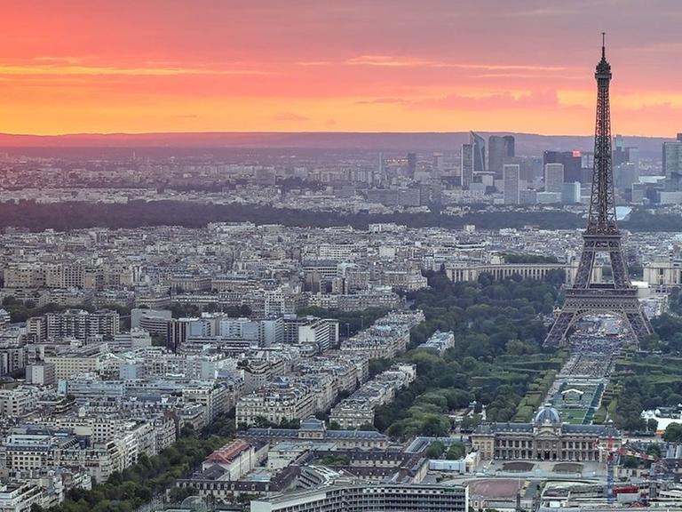 Blick auf Paris