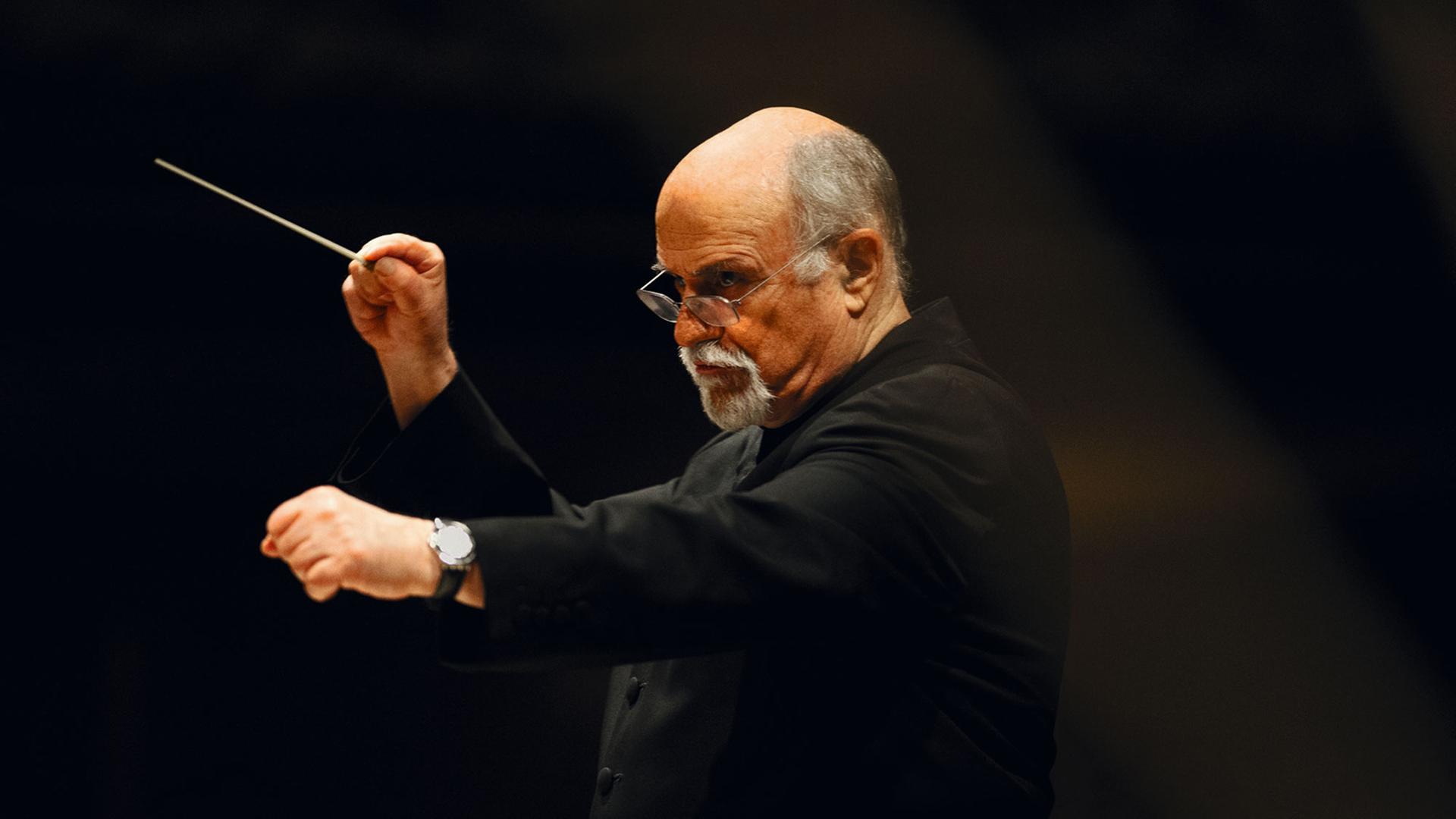 Der Dirigent David Zinman. Der Dirigent David Zinman.