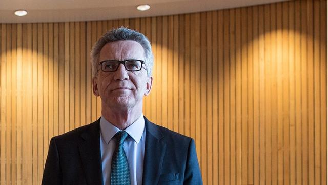 Bundesinnenminister Thomas de Maizière (CDU) im Untersuchungsausschuss zum "Fall Amri".