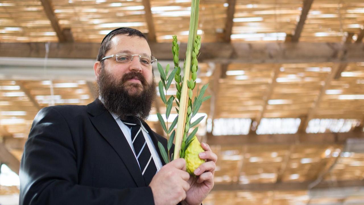 Rabbiner Jehuda Teichtal, Vorsitzender des jüdischen Bildungszentrums Chabad Lubawitsch in Berlin Rabbiner Jehuda Teichtal, Vorsitzender des jüdischen Bildungszentrums Chabad Lubawitsch in Berlin