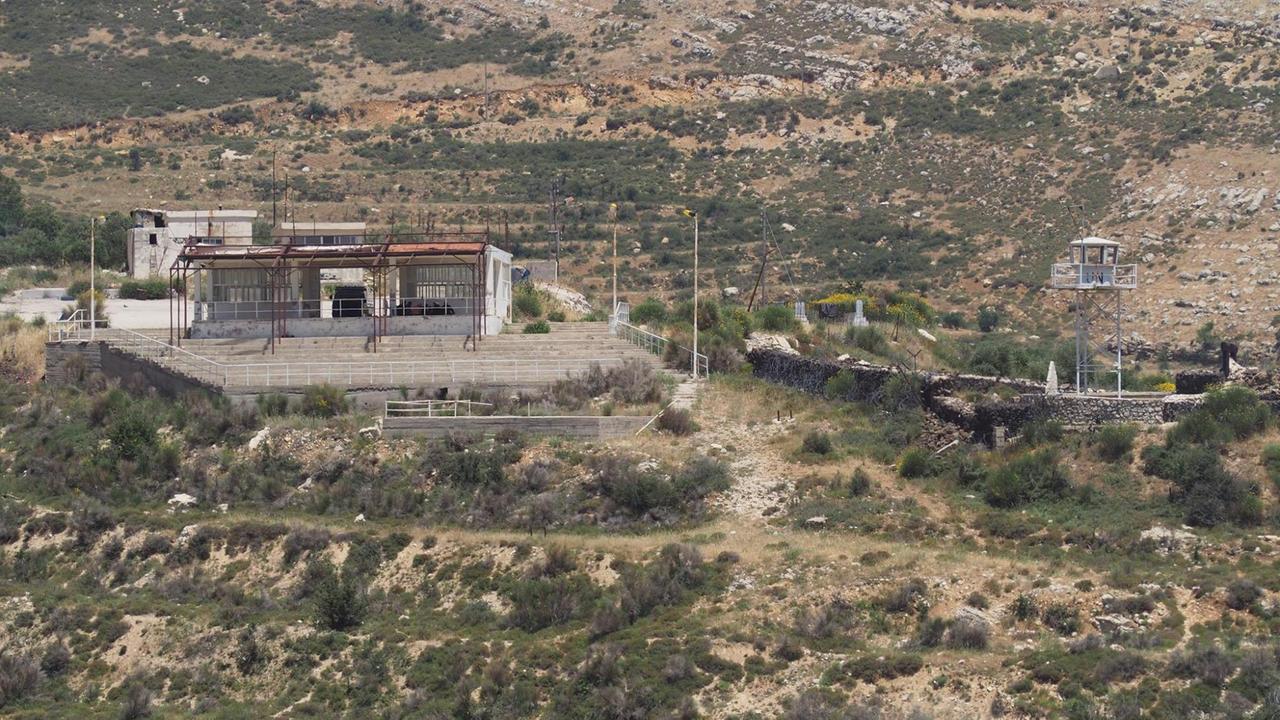 Der sogenannte "shouting hill" in der syrisch-israelischen Grenzregion. Der sogenannte "shouting hill" in der syrisch-israelischen Grenzregion.