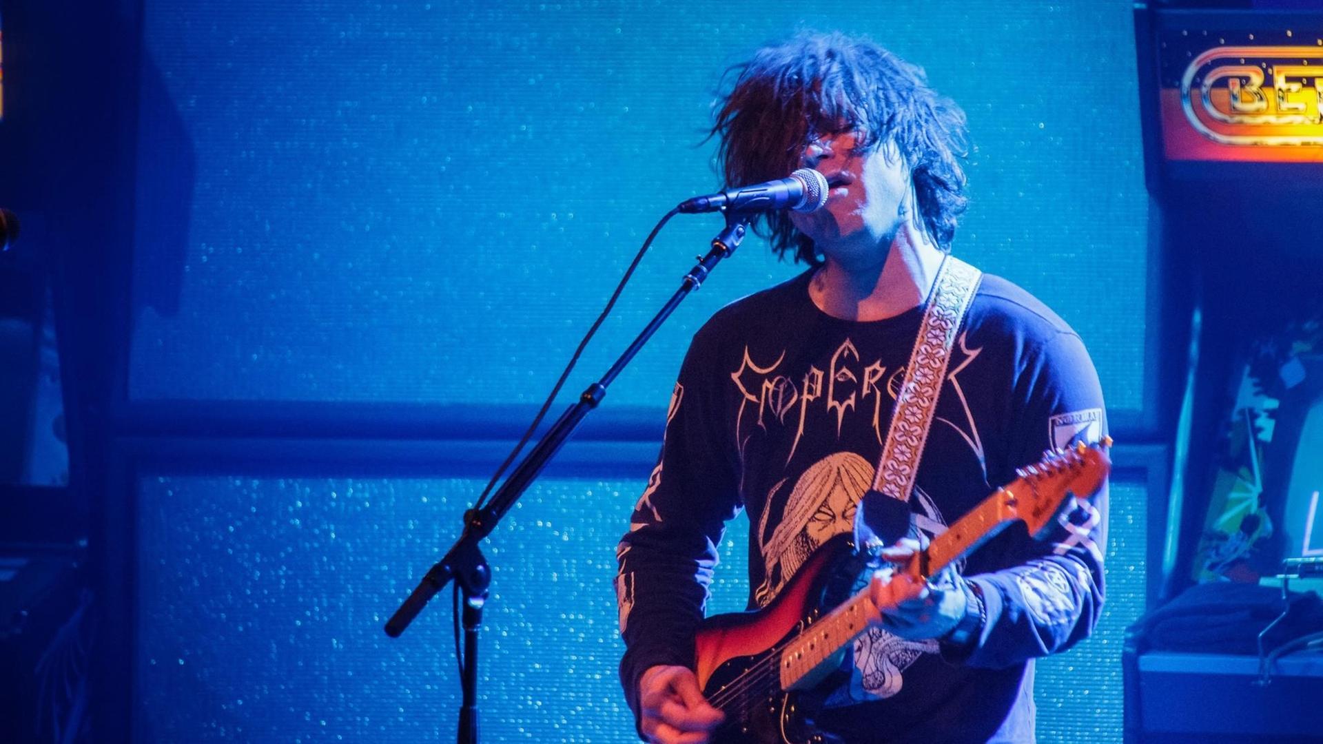 Der Musiker und Songwriter Ryan Adams gibt ein Konzert in Oslo. Der Musiker und Songwriter Ryan Adams gibt ein Konzert in Oslo.