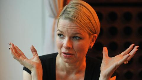 Die norwegische Schriftstellerin Linn Ullmann
