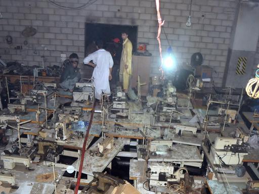 Die Fabrik wurde durch das Feuer komplett zerstört (Archivbild 2012).