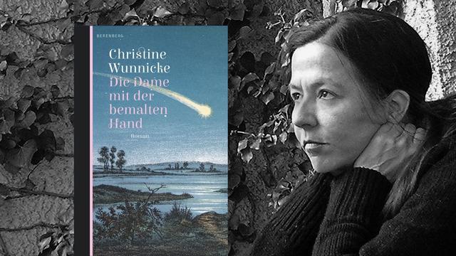 Die Schriftstellerin Christine Wunnicke und ihr Buch "Die Dame mit der bemalten Hand"