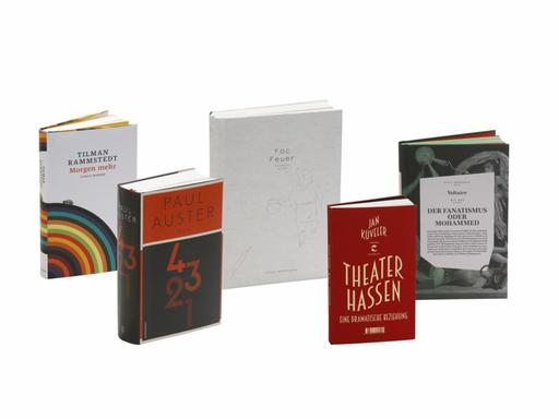 Die schönsten deutschen Bücher in der Kategorie Allgemeine Literatur 2017. Vergeben wird die Auszeichnung von der Stiftung Buchkunst.