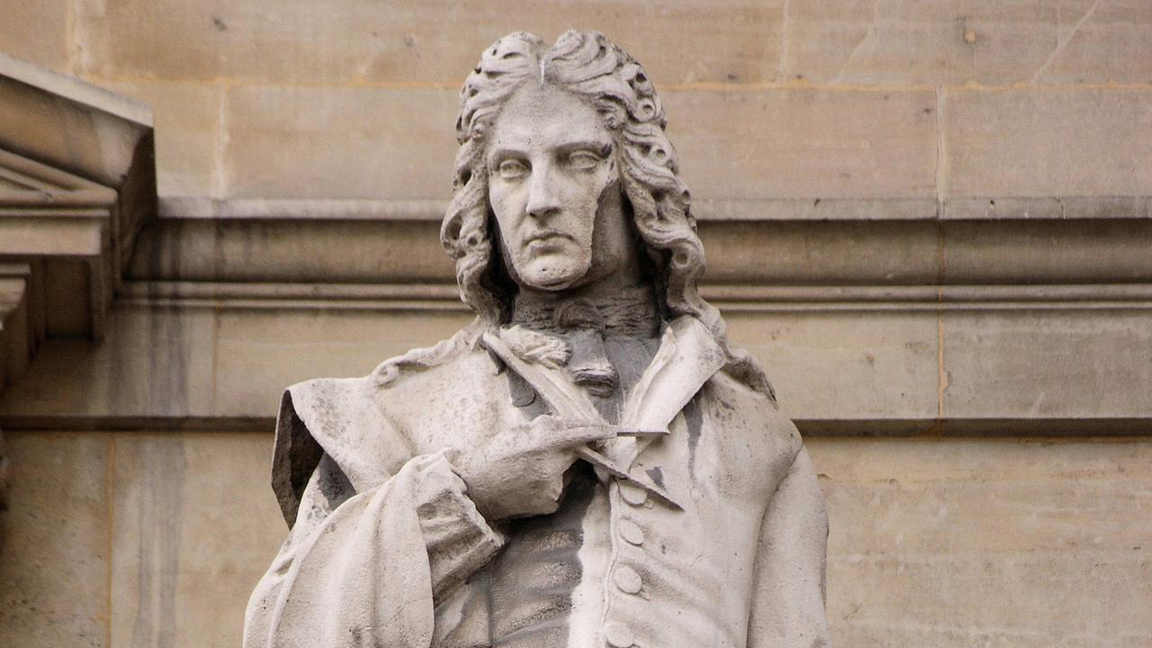 Eine Statue von Giovanni Domenico Cassini
