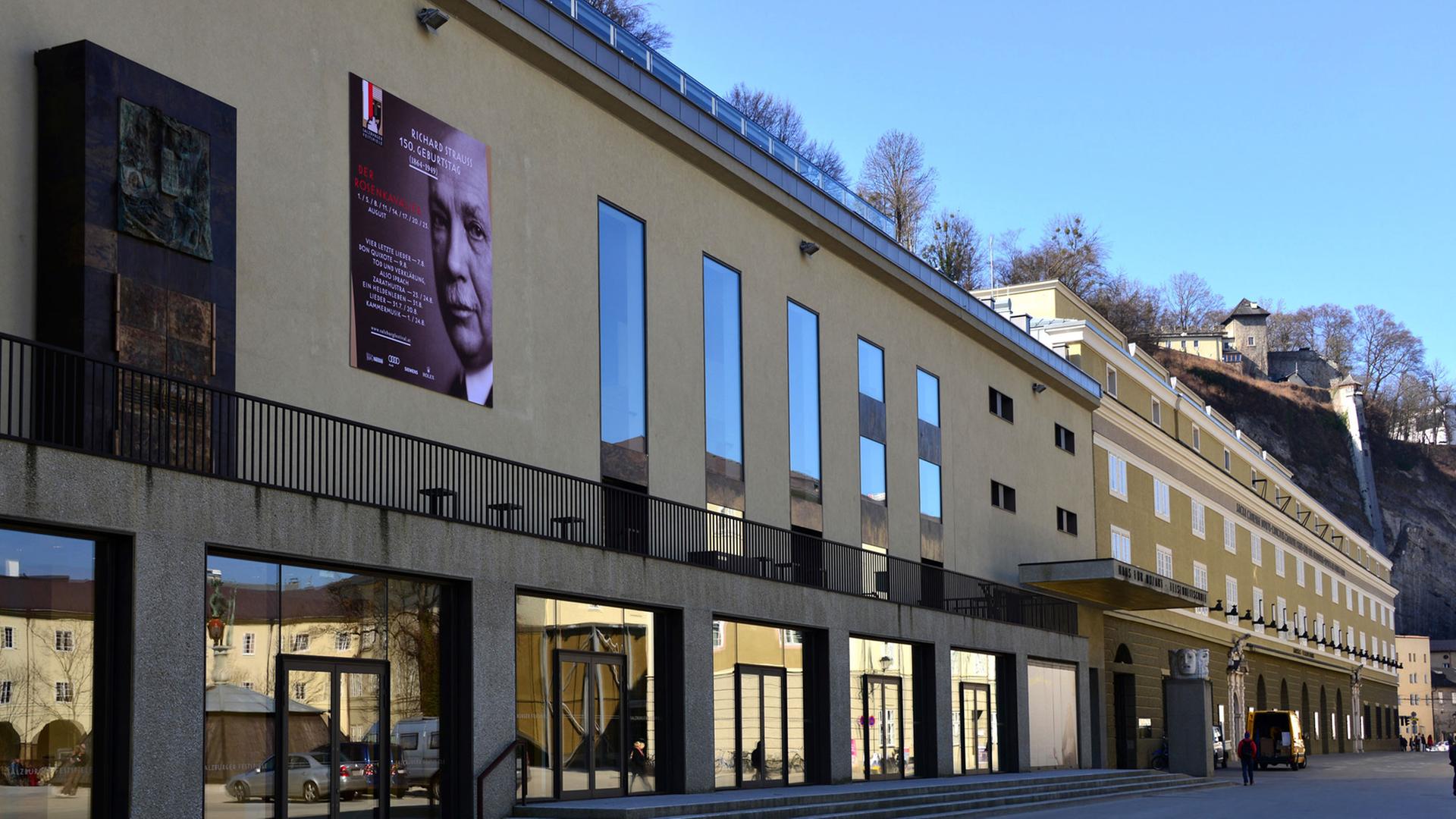 Festspielhäuser an der Hofstallgasse in Salzburg Festspielhäuser an der Hofstallgasse in Salzburg
