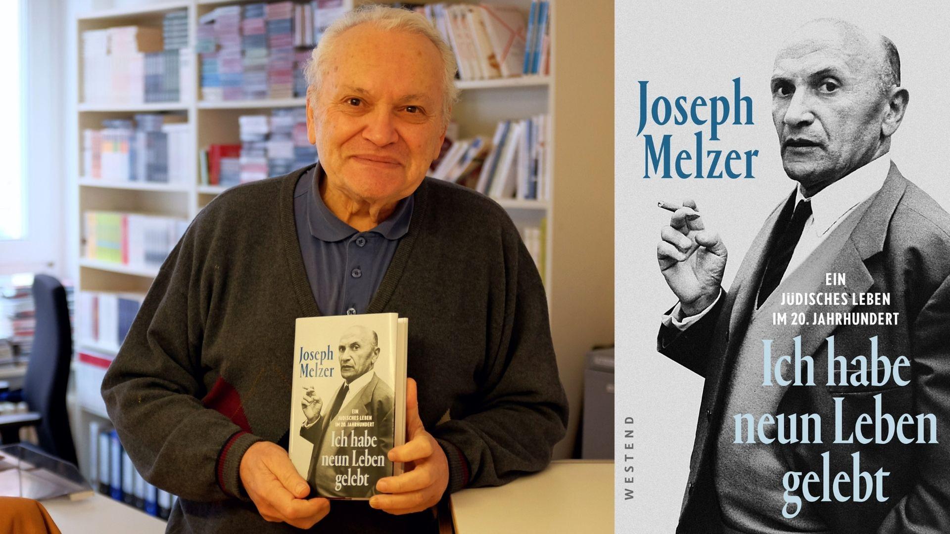 Abraham Melzer mit der Biografie seines Vaters Joseph Melzer: „Ich habe neun Leben gelebt" Abraham Melzer mit der Biografie seines Vaters Joseph Melzer: „Ich habe neun Leben gelebt"