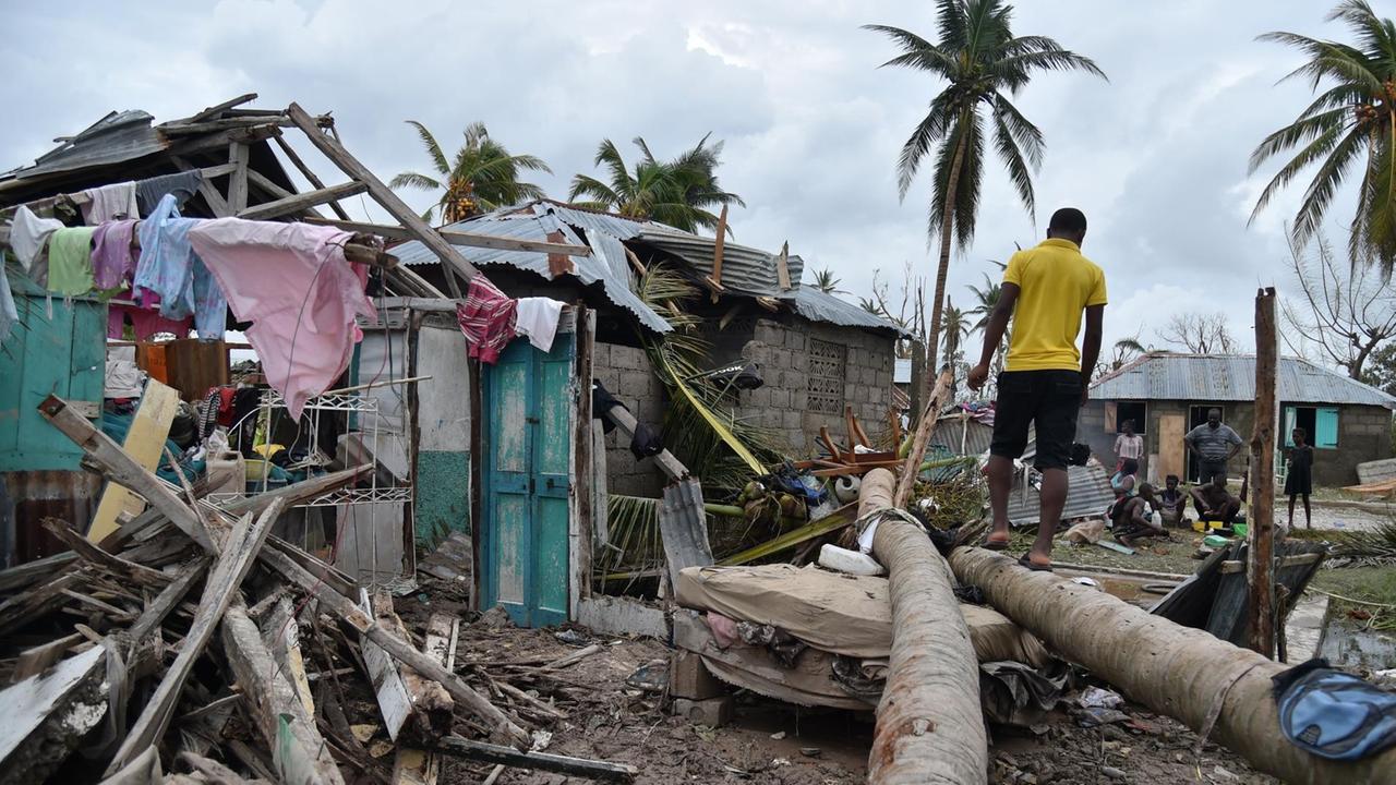 Zerstörungen in Haiti durch Hurrikan "Matthew" Zerstörungen in Haiti durch Hurrikan "Matthew"
