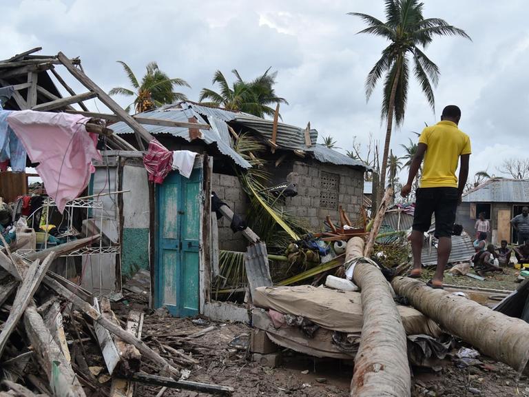 Zerstörungen in Haiti durch Hurrikan "Matthew"