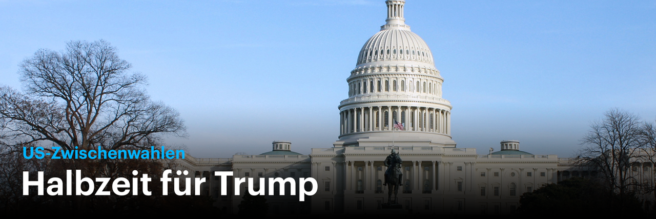 US-Kongresswahlen: Halbzeit für Trump (Frontansicht des Capitols in Washington) US-Kongresswahlen: Halbzeit für Trump (Frontansicht des Capitols in Washington)
