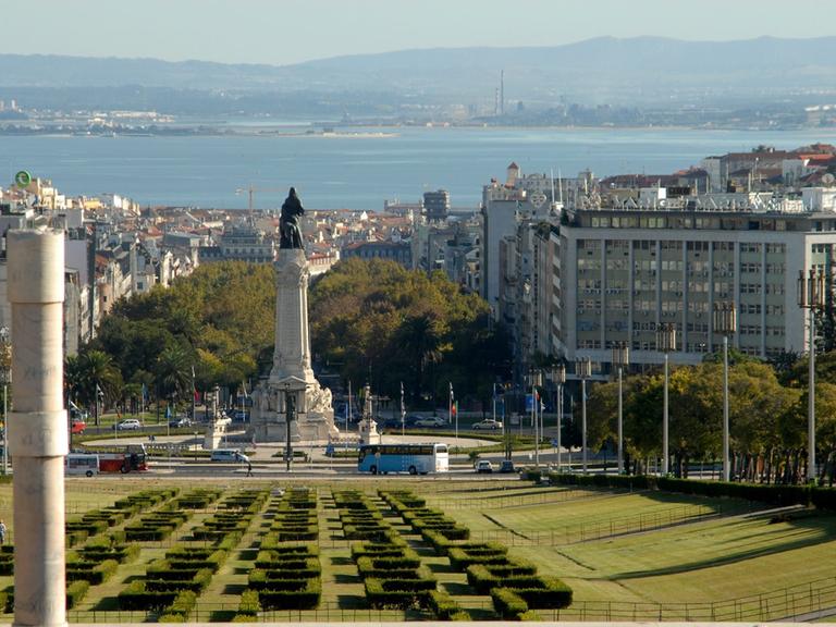 Blick auf Lissabon, die Hauptstadt Portugals