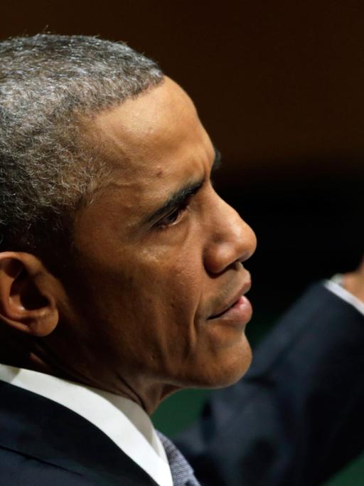 US-Präsident Barack Obama vor der UNO-Vollversammlung.