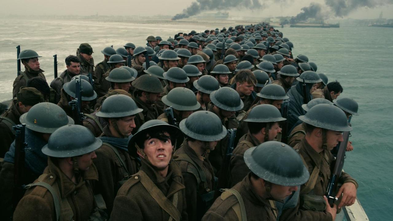 Szene aus Christopher Nolans "Dunkirk" Szene aus Christopher Nolans "Dunkirk"
