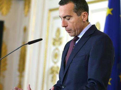 Österreichs Bundeskanzler und SPÖ-Chef Christian Kern (1.10.17) Österreichs Bundeskanzler und SPÖ-Chef Christian Kern (1.10.17)
