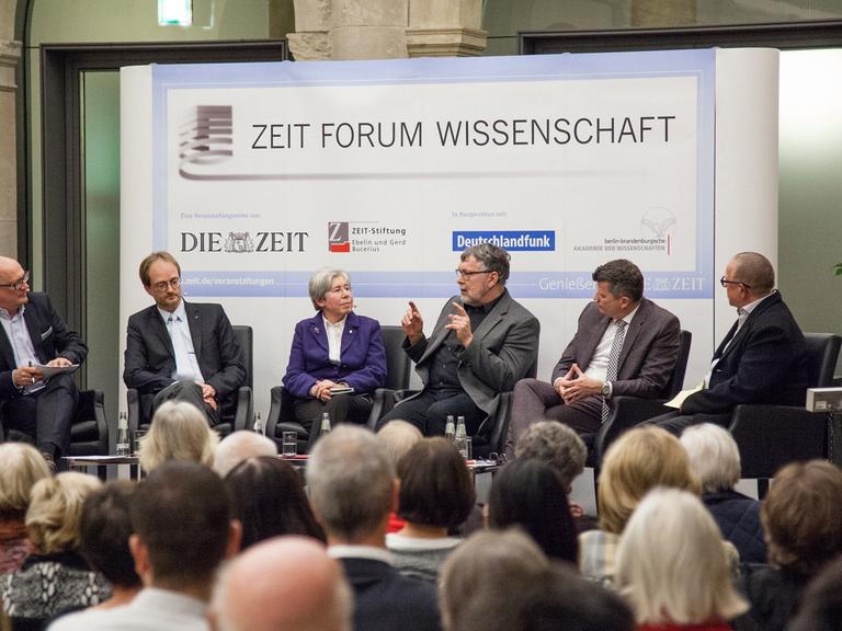 61. ZEIT Forum Wissenschaft aus der Berlin-Brandenburgischen Akademie der Wissenschaften am 2.3.2016.
