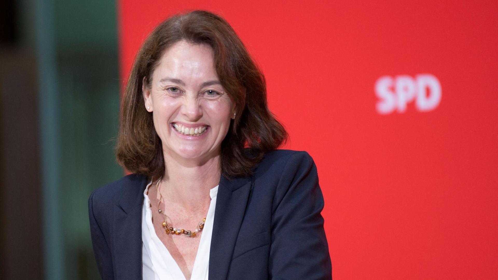 Die designierte Generalsekretärin der SPD, Katarina Barley.