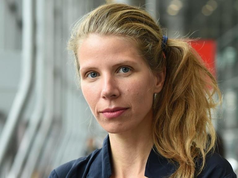 Greta Taubert, aufgenommen im Oktober 2016, auf der 68. Frankfurter Buchmesse, in Frankfurt/Main