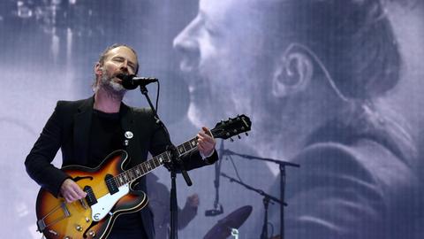 Radiohead-Sänger Thom Yorke auf dem TRNSMT Festival in Glasgow (2017)