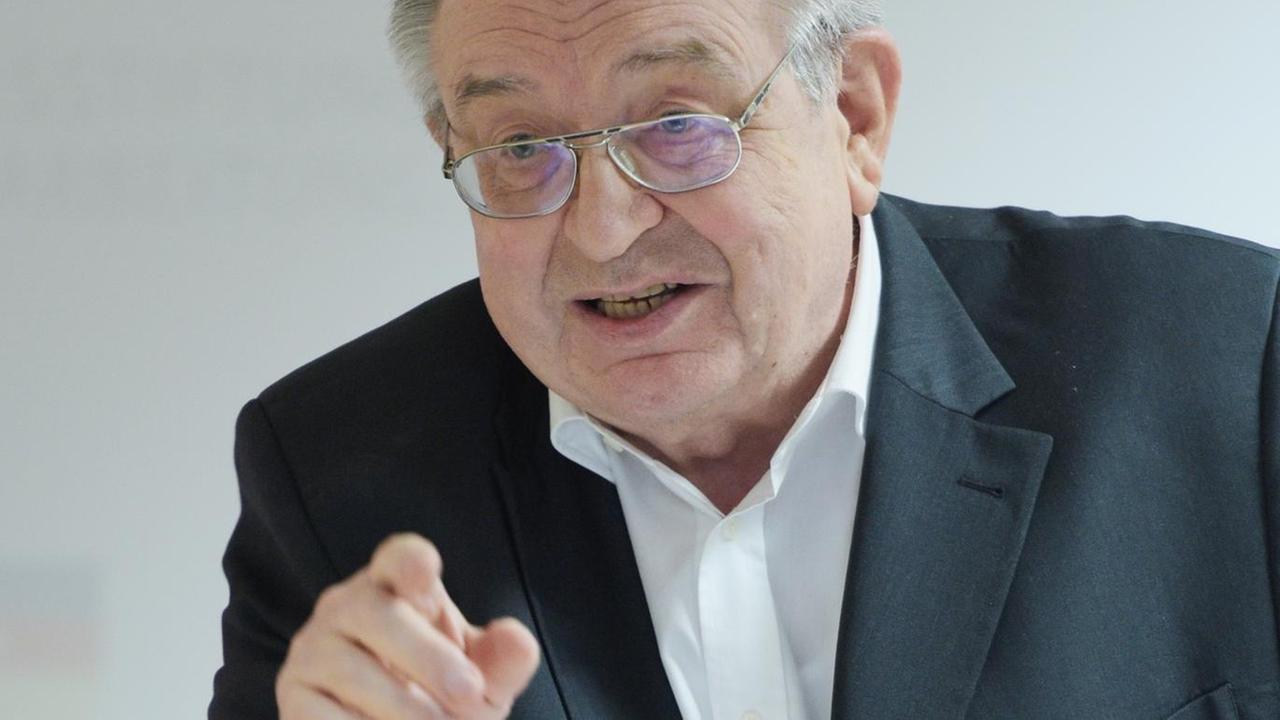 Der Doping-Experte Werner Franke am 18. November 2015 in Berlin. Der Doping-Experte Werner Franke am 18. November 2015 in Berlin.