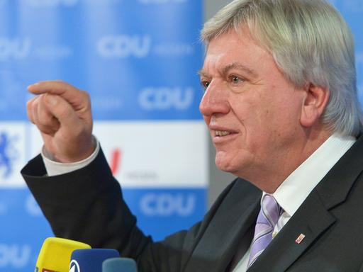 Hessens Ministerpräsident Volker Bouffier, CDU