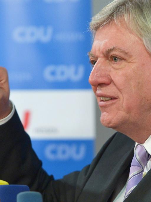 Hessens Ministerpräsident Volker Bouffier, CDU