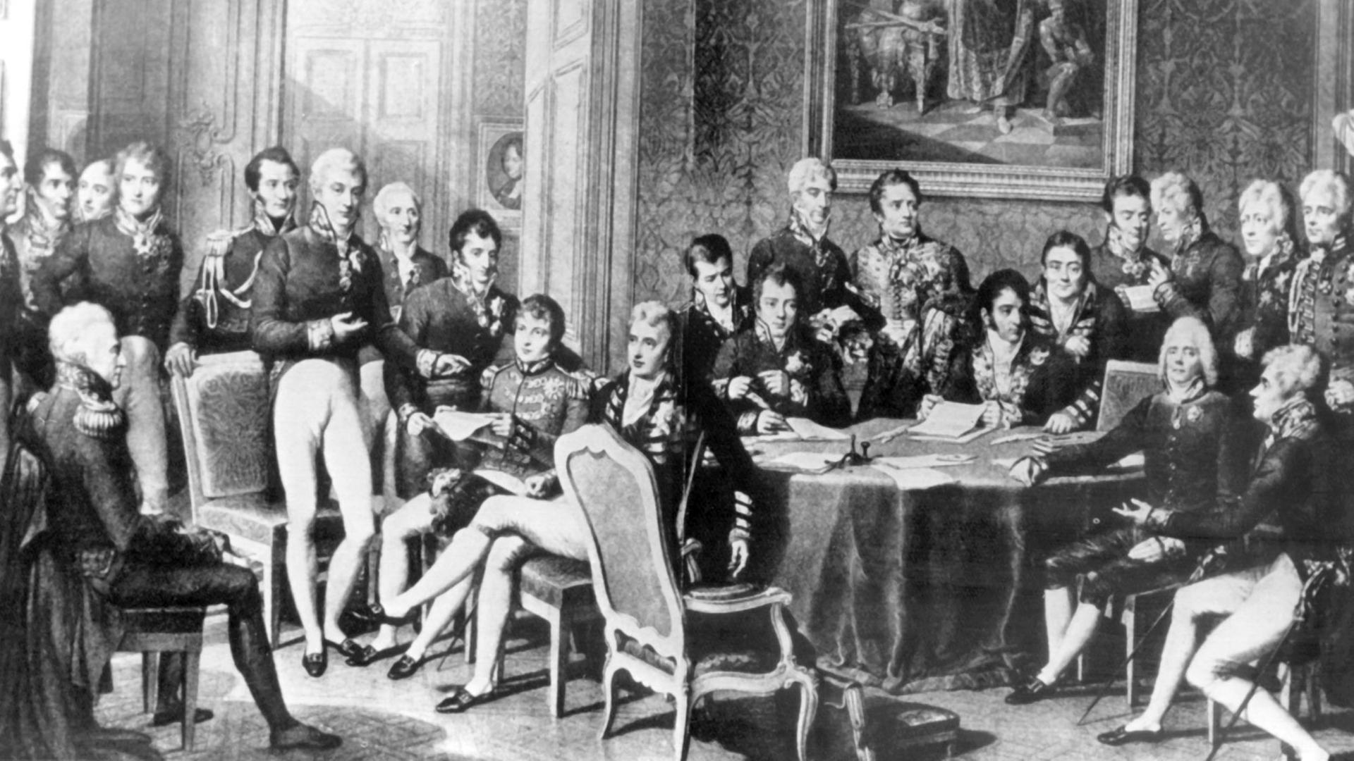 Der Wiener Kongreß vom 18. September 1814 bis 9. Juni 1815
