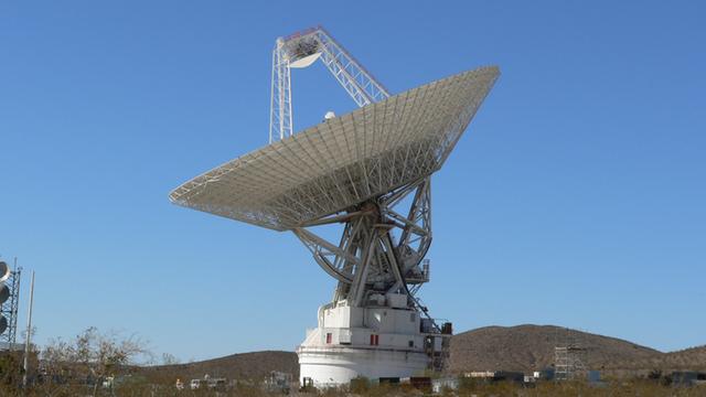 Die berühmte 70-Meter-Antenne von Goldstone in Kalifornien (NASA)