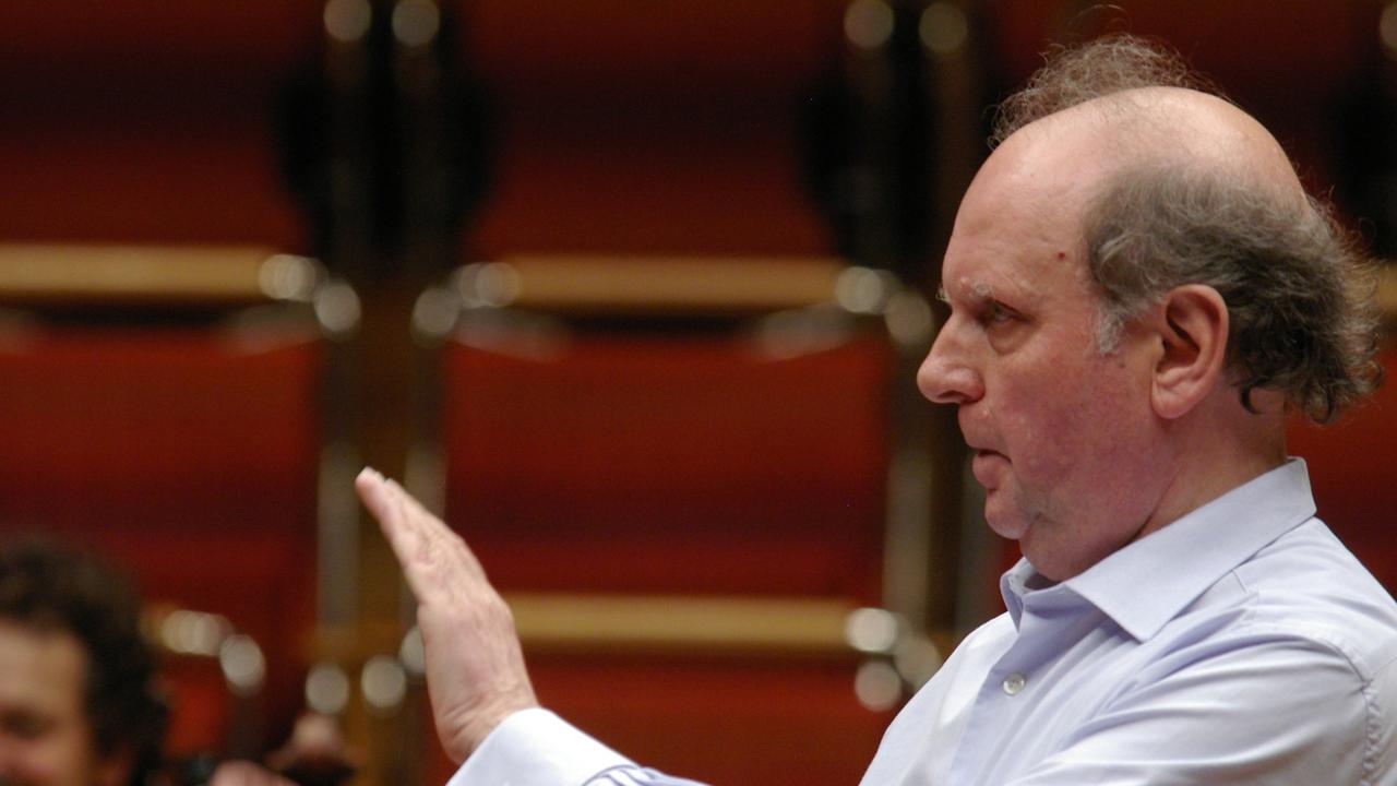 Der Dirigent Marek Janowski. Der Dirigent Marek Janowski.