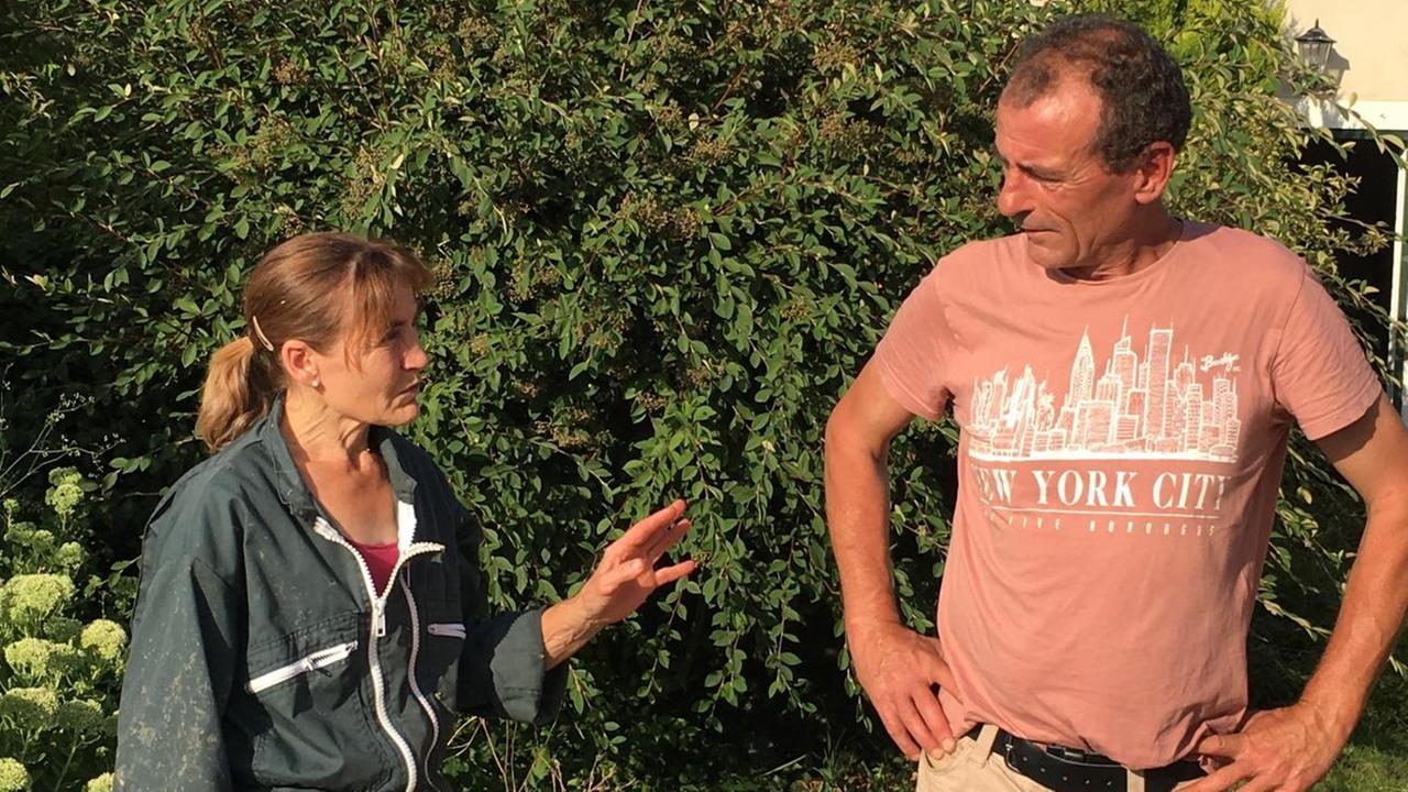 Patrick und Maggie Gorman aus Irland. Sie betreiben einen Gänsehof im französischen Périgord Patrick und Maggie Gorman aus Irland. Sie betreiben einen Gänsehof im französischen Périgord