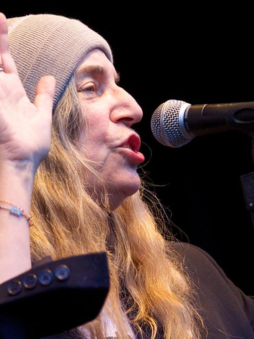 Patti Smith bei einem ihrer Auftritte