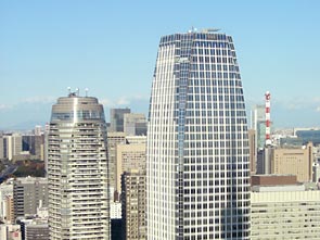 Blick auf die japanische Hauptstadt Tokio Blick auf die japanische Hauptstadt Tokio